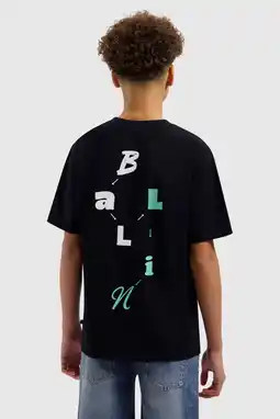 Wehkamp Ballin T-shirt met backprint zwart aanbieding