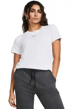 Wehkamp Under Armour sport T-shirt Rival Core wit aanbieding