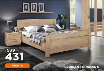 TotaalBED LEDIKANT GRANADA aanbieding