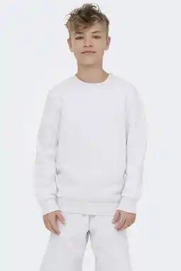 Wehkamp ONLY & SONS JUNIOR sweater super lichtgrijs melange aanbieding