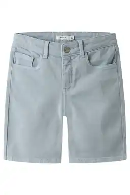 Wehkamp NAME IT KIDS regular bermuda short lichtblauw aanbieding