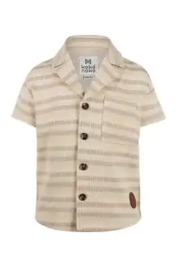Wehkamp Koko Noko gestreept overhemd beige aanbieding