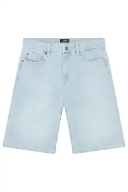 Wehkamp Rellix straight regularwaist short light blue denim aanbieding
