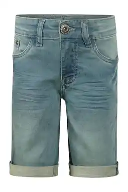 Wehkamp No Way Monday regularwaist short medium blue denim aanbieding