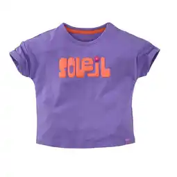 Wehkamp Z8 mini T-shirt Maroua paars/oranje aanbieding
