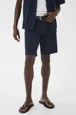 Wehkamp Matinique regular fit chino short - donkerblauw aanbieding