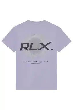 Wehkamp Rellix T-shirt met backprint paars aanbieding