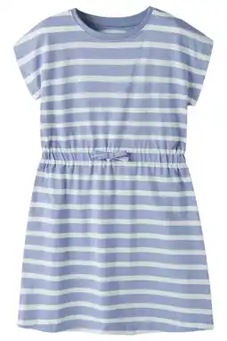 Wehkamp NAME IT KIDS gestreepte zomerjurk lila aanbieding