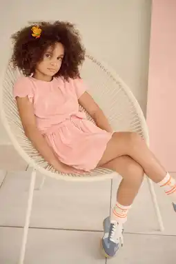 Wehkamp NONO midi jurk roze aanbieding