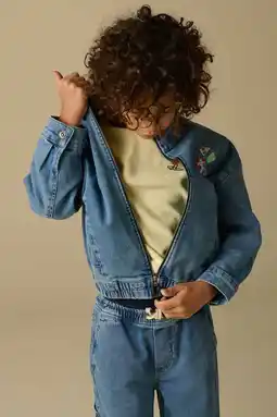 Wehkamp Sissy-Boy denim spijkerjas medium blue denim aanbieding
