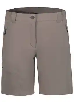 Wehkamp Icepeak short Beaufort taupe aanbieding