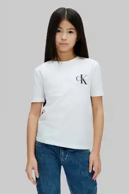 Wehkamp Calvin Klein T-shirt wit aanbieding