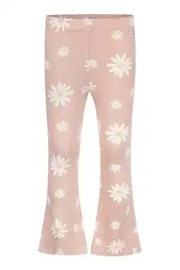 Wehkamp Koko Noko flared gebloemde legging roze aanbieding