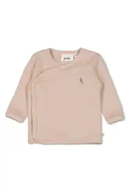 Wehkamp Feetje oveslag longsleeve Honey Bear zand aanbieding