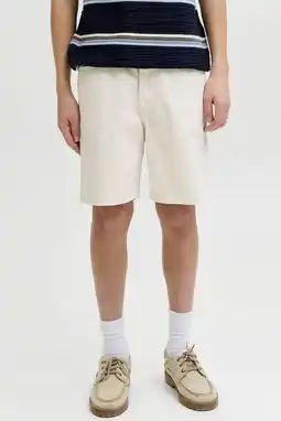 Wehkamp JACK & JONES JUNIOR denim relaxed short wit aanbieding