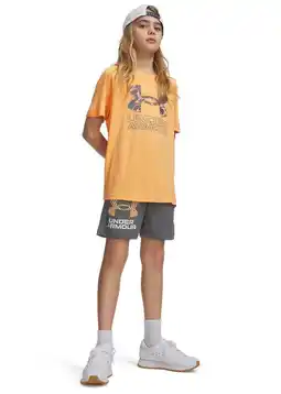 Wehkamp Under Armour Tech Logo sportshort grijs aanbieding