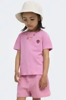 Wehkamp KIDS ONLY MINI T-shirt roze aanbieding