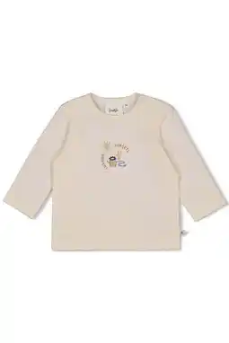 Wehkamp Feetje longsleeve Sssiesta ecru aanbieding