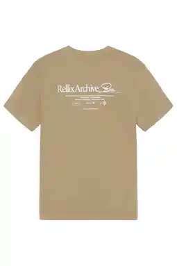 Wehkamp Rellix T-shirt met backprint zand aanbieding