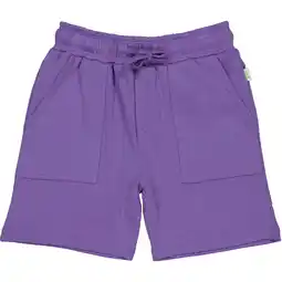 Wehkamp QPI regular sweatshort paars aanbieding