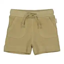 Wehkamp LEVV Newborn regular sweatshort groen aanbieding