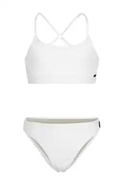 Wehkamp Brunotti crop bikini Sofia met textuur wit aanbieding