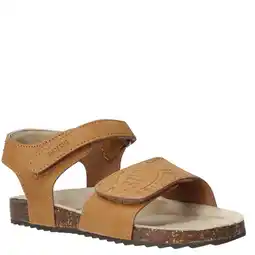 Wehkamp Shoesme leren sandalen cognac aanbieding