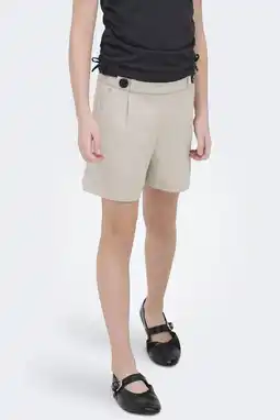 Wehkamp KIDS ONLY GIRL regular casual short beige aanbieding