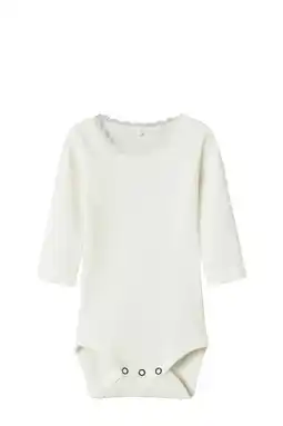 Wehkamp NAME IT BABY romper off white aanbieding