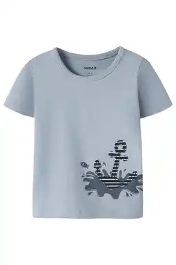 Wehkamp NAME IT BABY T-shirt blauw aanbieding