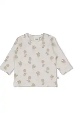 Wehkamp Feetje longsleeve Elephant ecru aanbieding