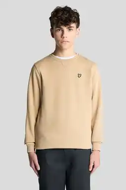 Wehkamp Lyle & Scott sweater zand aanbieding