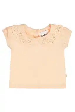 Wehkamp Dirkje T-shirt oranje broderie aanbieding