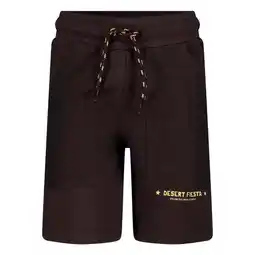 Wehkamp Sturdy sweatshort Desert Fiesta donkerbruin aanbieding