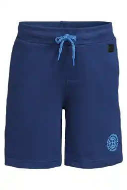 Wehkamp Orange Stars sweatshort donkerblauw aanbieding