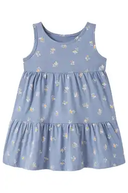 Wehkamp NAME IT MINI gebloemde zomerjurk paars aanbieding