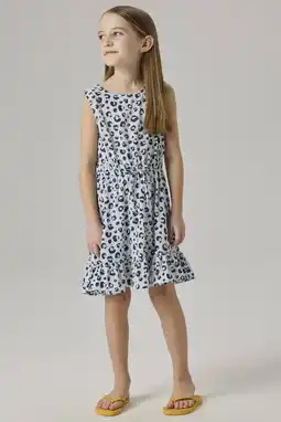 Wehkamp NAME IT KIDS midi jurk lichtblauw aanbieding