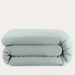 Wehkamp NOUS Kids katoenen dekbedovertrek ledikant lichtgroen (100x135 cm) aanbieding