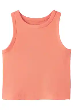 Wehkamp NAME IT KIDS mouwloze top koraaloranje aanbieding