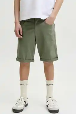 Wehkamp JACK & JONES JUNIOR bermuda short groen aanbieding