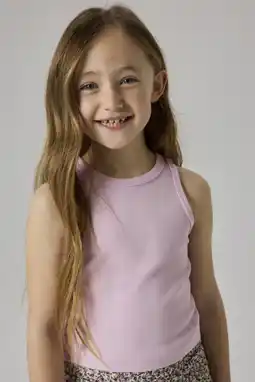 Wehkamp NAME IT KIDS mouwloze top lichtroze aanbieding