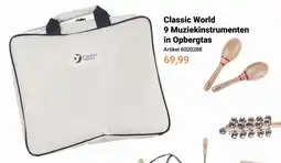 Lobbes Classic World 9 Muziekinstrumenten in Opbergtas aanbieding