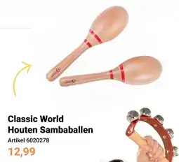 Lobbes Classic World Houten Sambaballen aanbieding