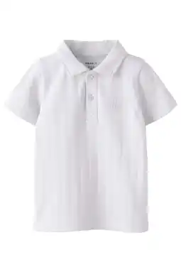 Wehkamp NAME IT MINI polo NMMFEN wit aanbieding
