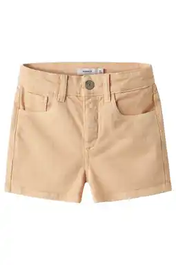 Wehkamp NAME IT KIDS straight casual short oranje aanbieding