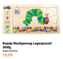 Lobbes Rupsje Nooitgenoeg Lagenpuzzel aanbieding