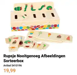 Lobbes Rupsje Nooitgenoeg Afbeeldingen Sorteerbox aanbieding