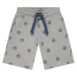 Wehkamp Stains&Stories sweatshort lichtgrijs aanbieding