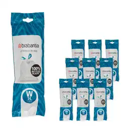 Wehkamp Brabantia PerfectFit Vuilniszakken - 5 l - Code W - 10 rollen x 20 stuks aanbieding