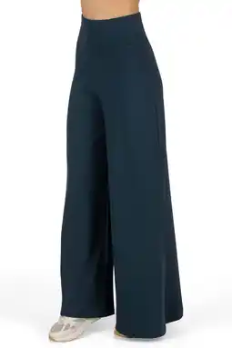Wehkamp Urban Goddess sportbroek Nyx Wide donkerblauw aanbieding